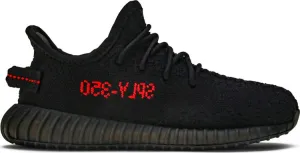 Adidas Yeezy Boost 350 V2 Kids 'Bred' Sneakers, Black