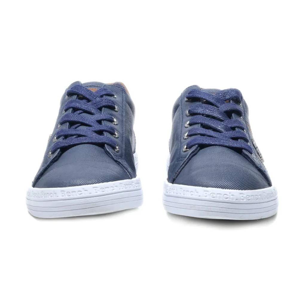 Bench. Low-Top Sneakers Leather Blue Colour For Women