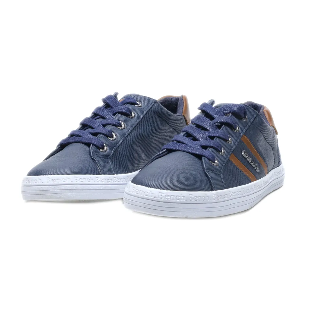 Bench. Low-Top Sneakers Leather Blue Colour For Women