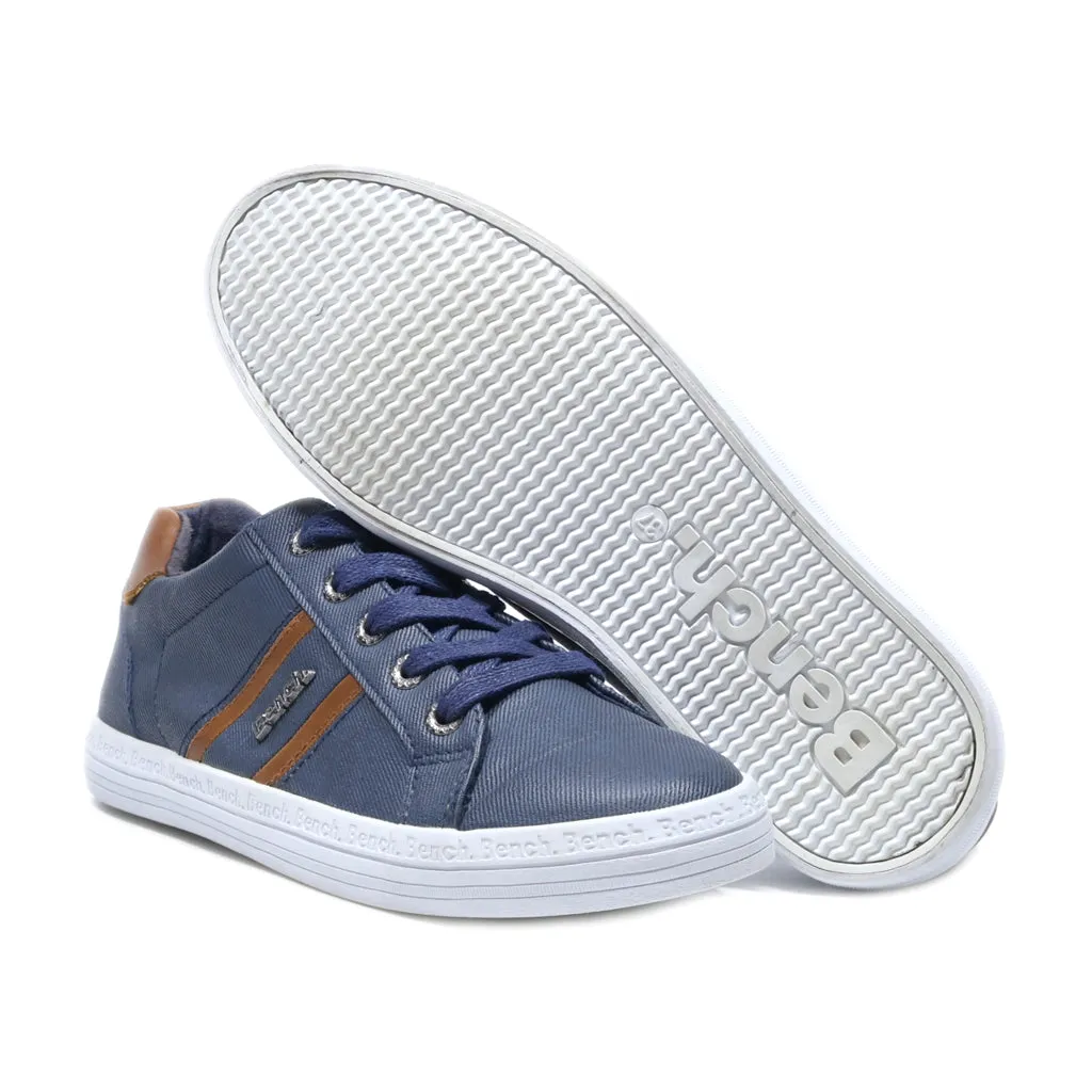 Bench. Low-Top Sneakers Leather Blue Colour For Women