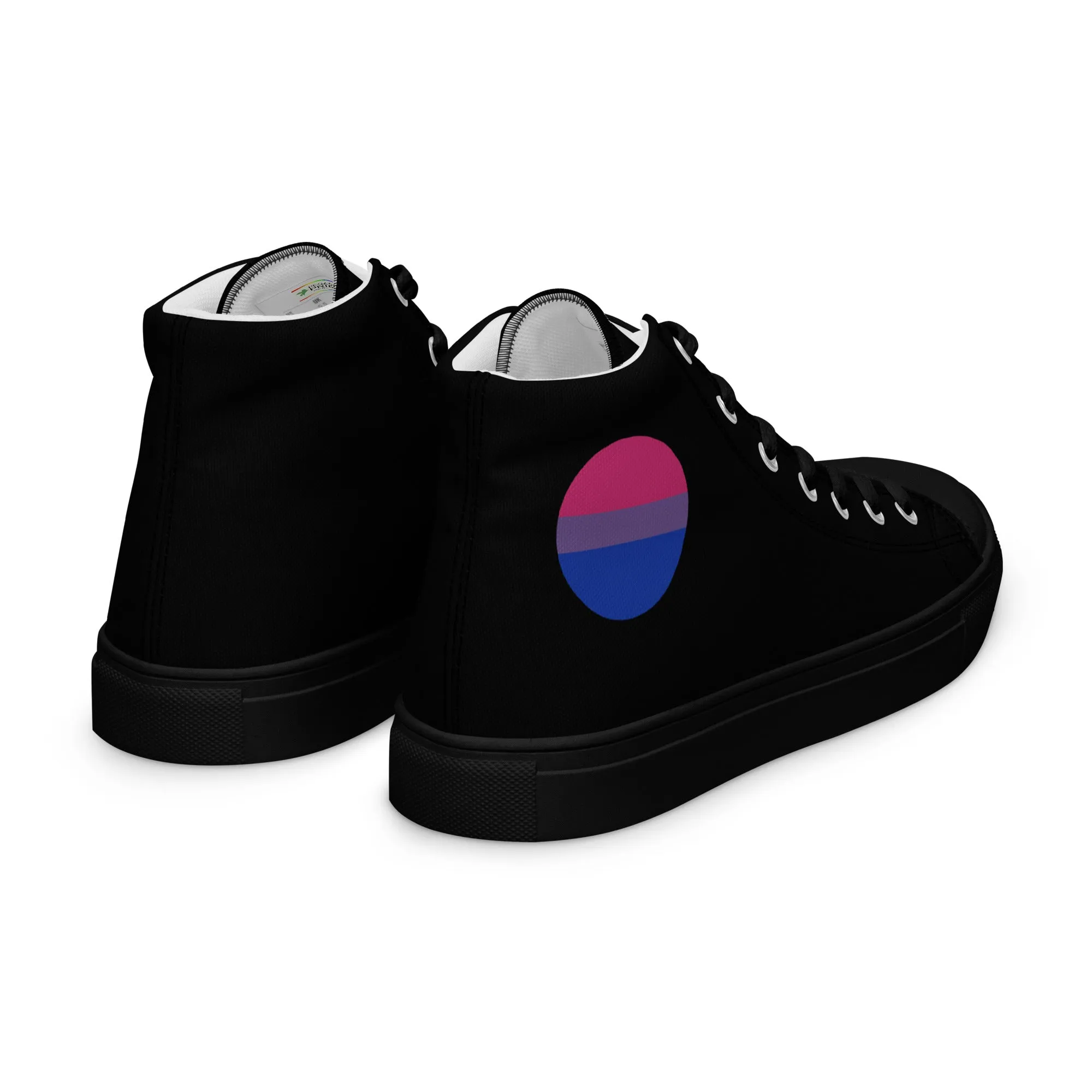 Bisexual Bi Women’s High Top Canvas Athletic Shoes