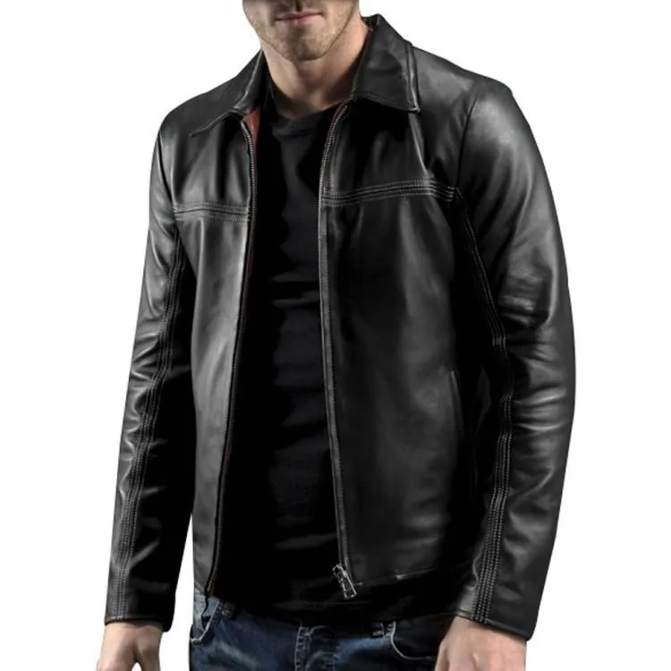 British thriller movie Layer Cake Leather Jacket