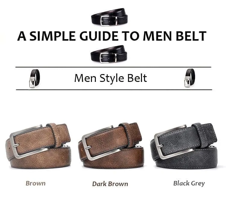 Casual Men Leather Belt