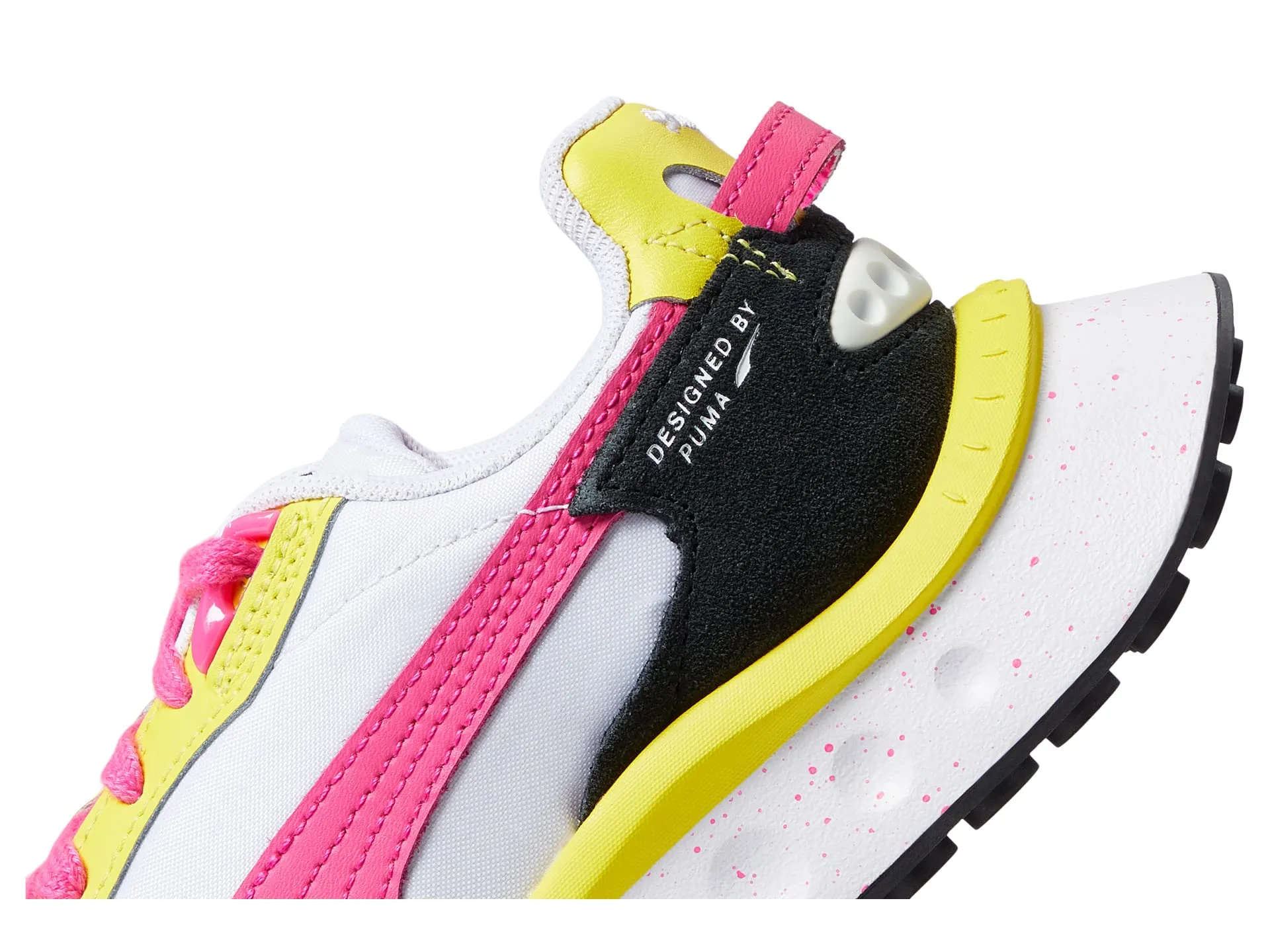 Children's sneakers Puma Wild Rider Rollin, white-pink