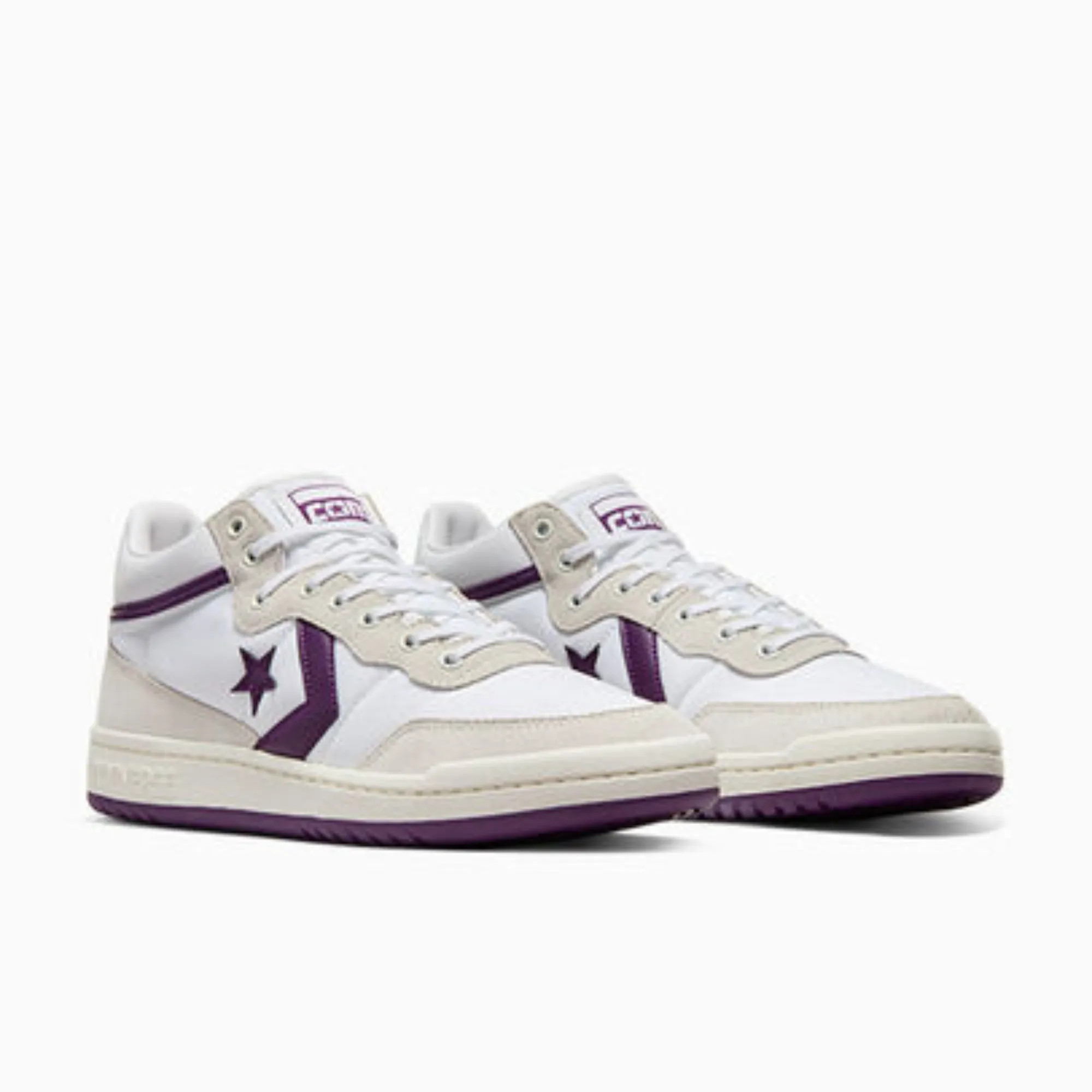 Converse Cons Fastbreak Pro Suede Nylon White Purple