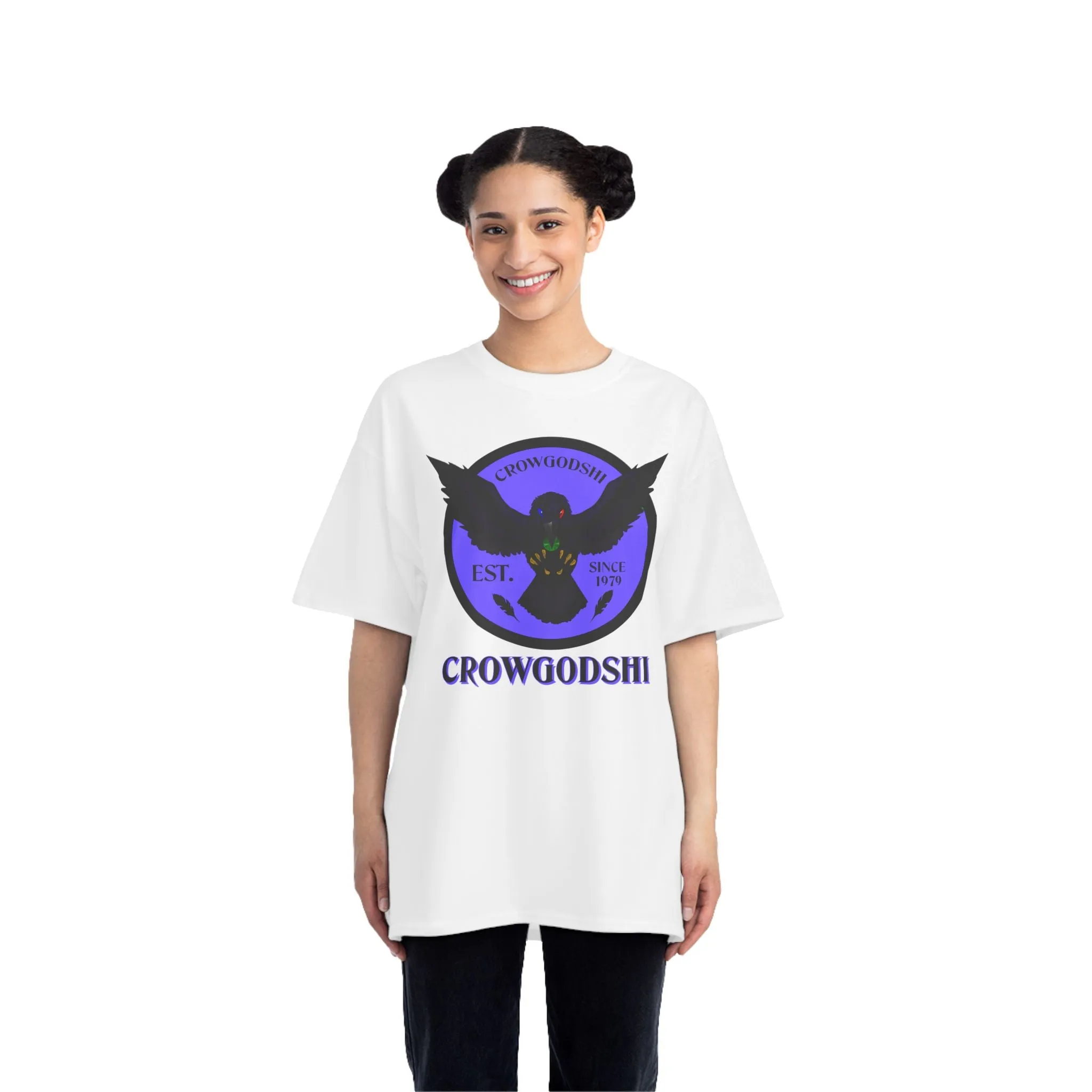 Crowgodshi First Generation Limited Edition Beefy-T®, PURPLE LOGO