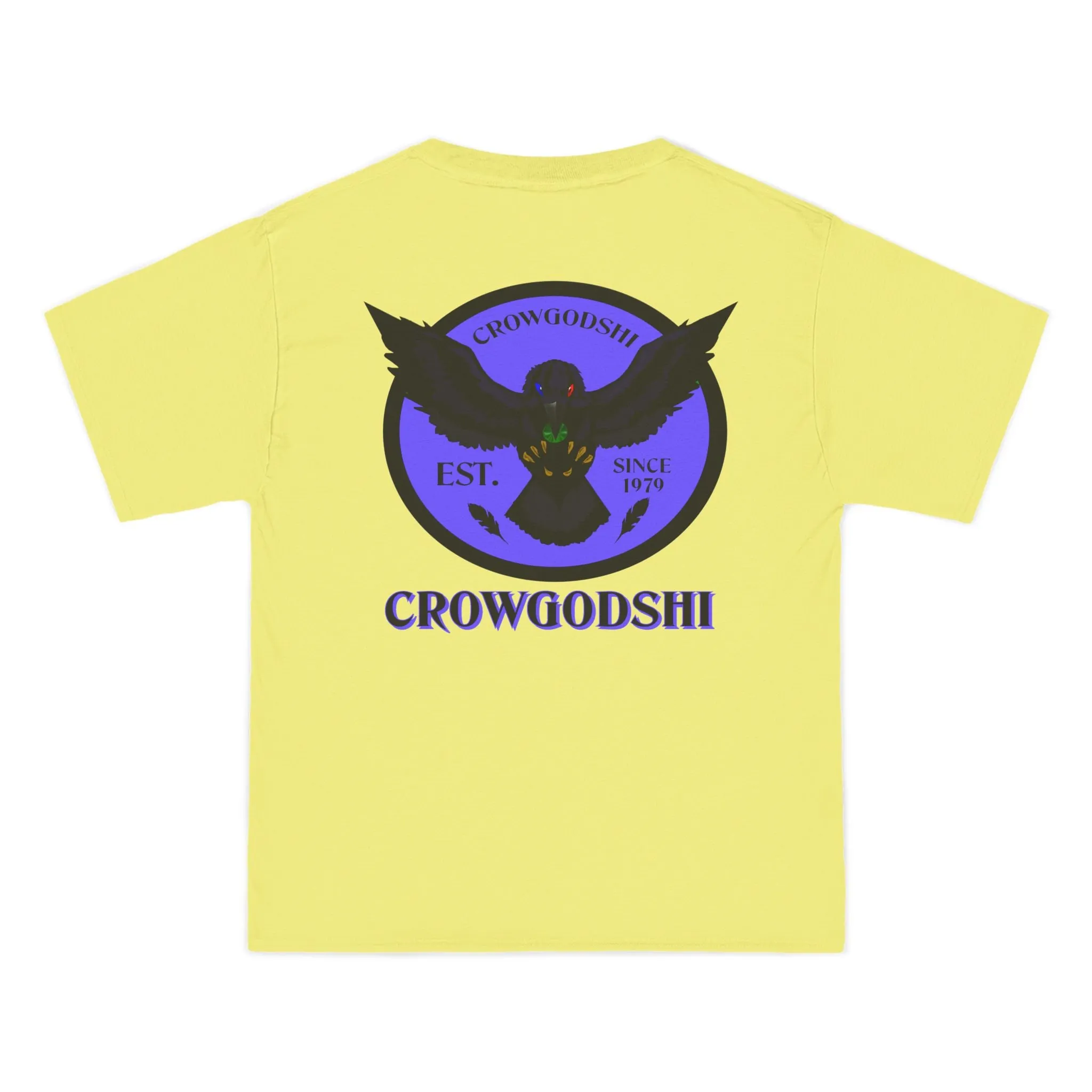 Crowgodshi First Generation Limited Edition Beefy-T®, PURPLE LOGO