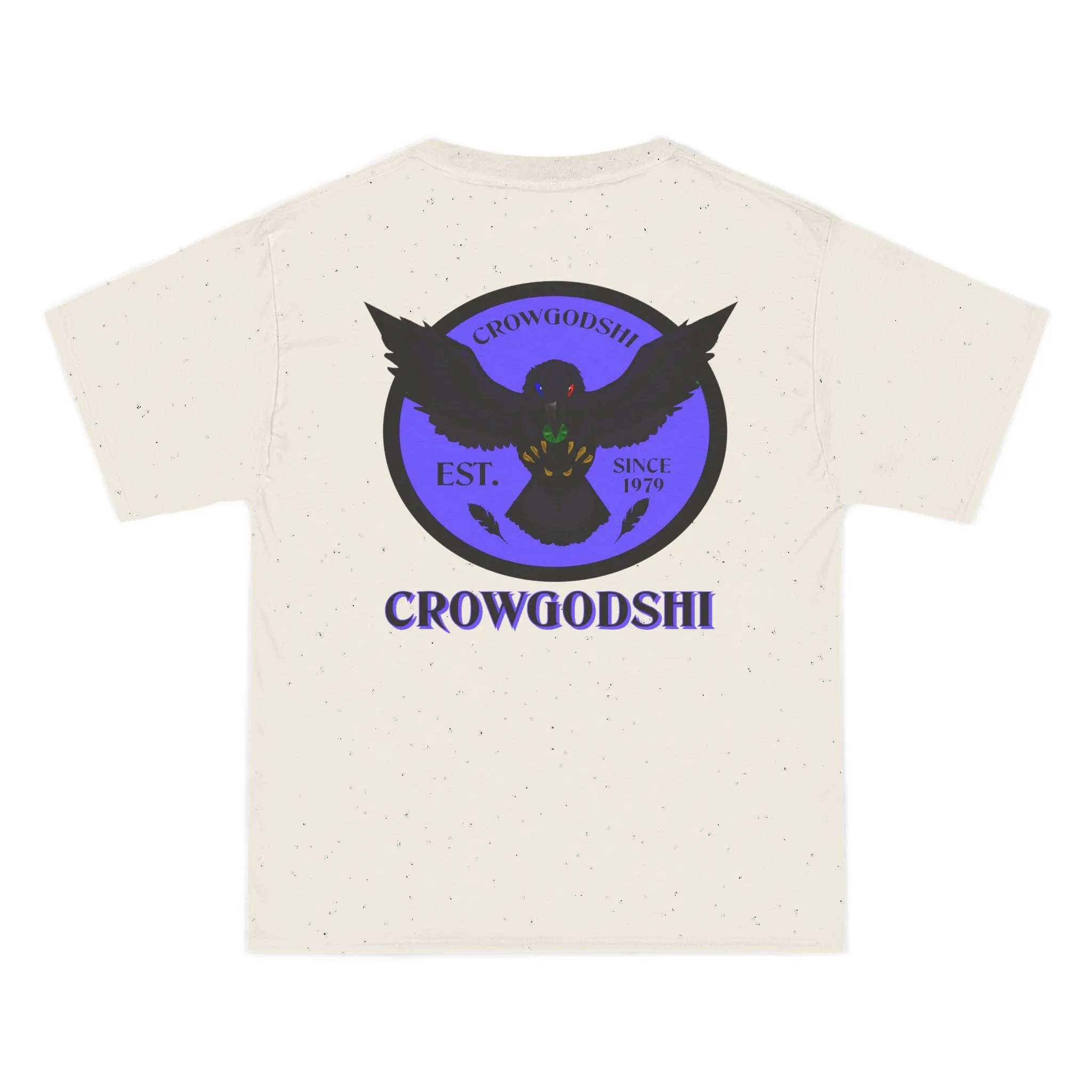 Crowgodshi First Generation Limited Edition Beefy-T®, PURPLE LOGO