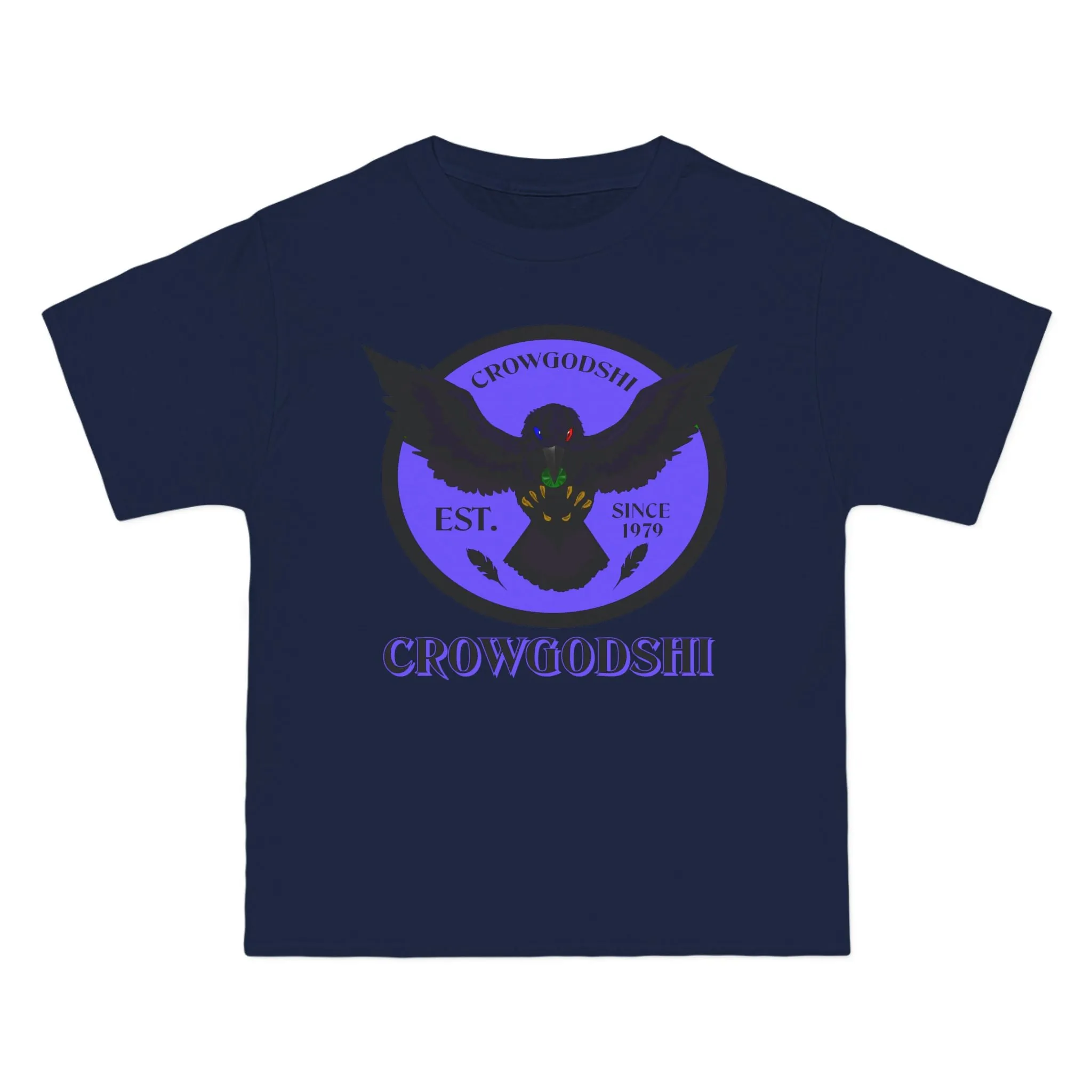 Crowgodshi First Generation Limited Edition Beefy-T®, PURPLE LOGO