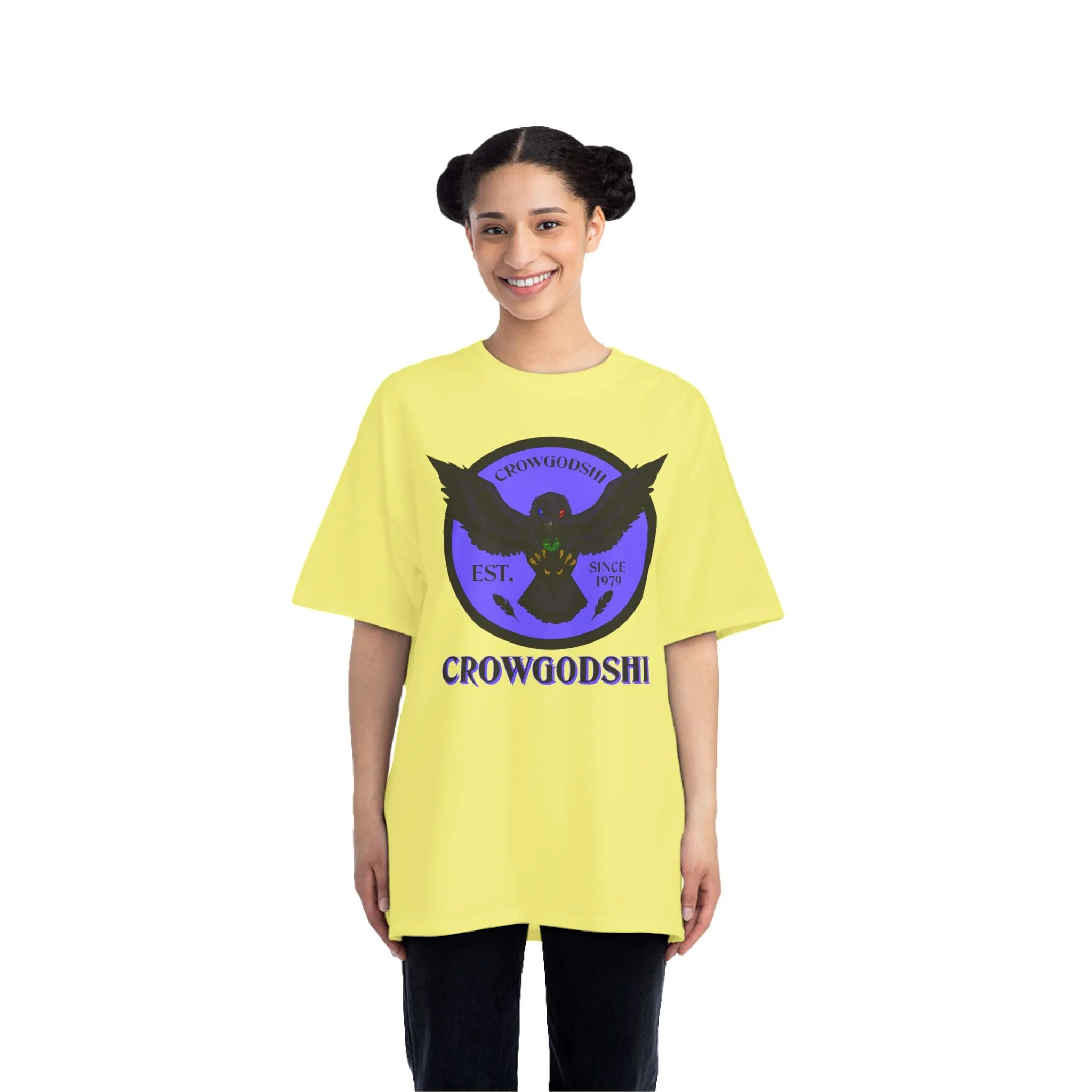 Crowgodshi First Generation Limited Edition Beefy-T®, PURPLE LOGO