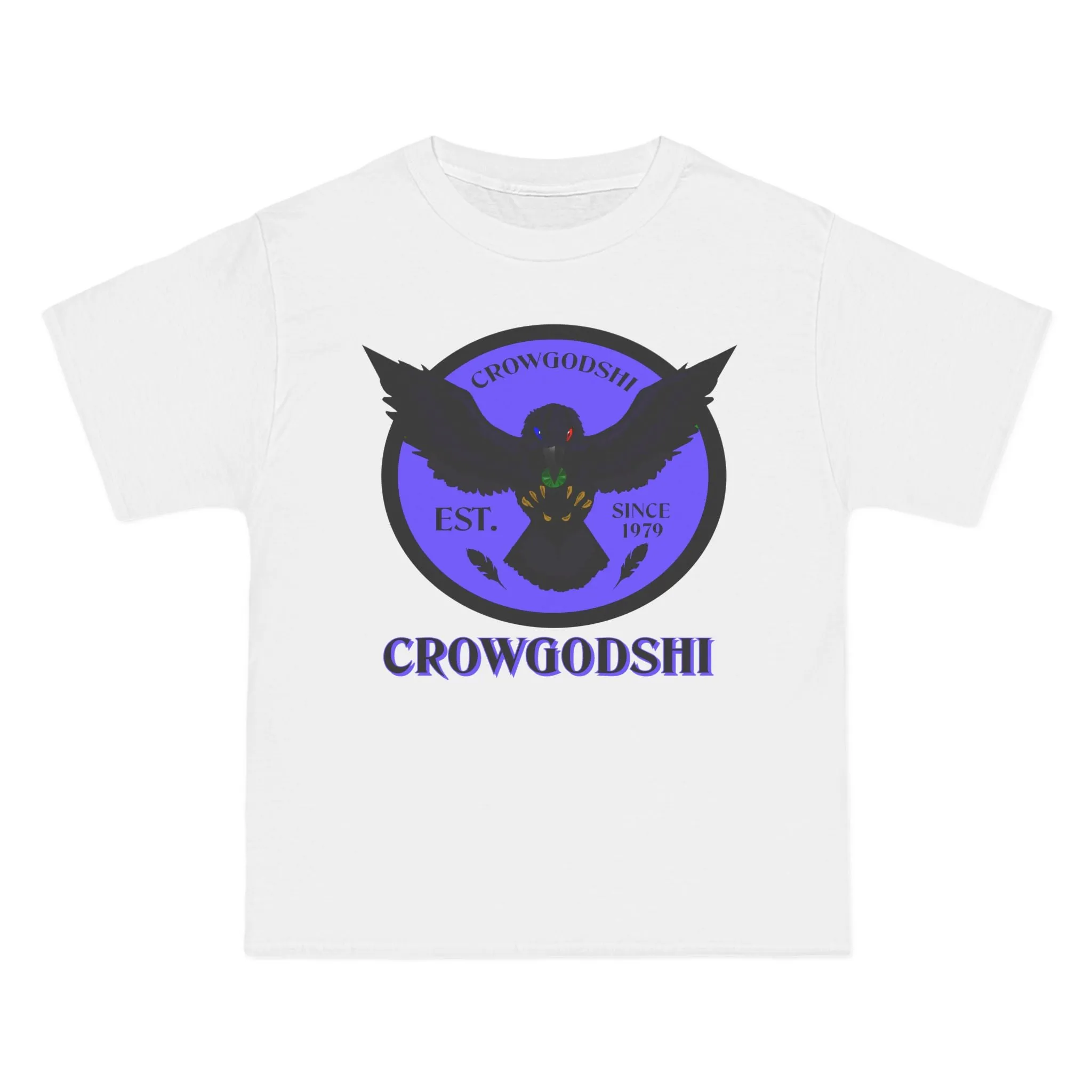 Crowgodshi First Generation Limited Edition Beefy-T®, PURPLE LOGO