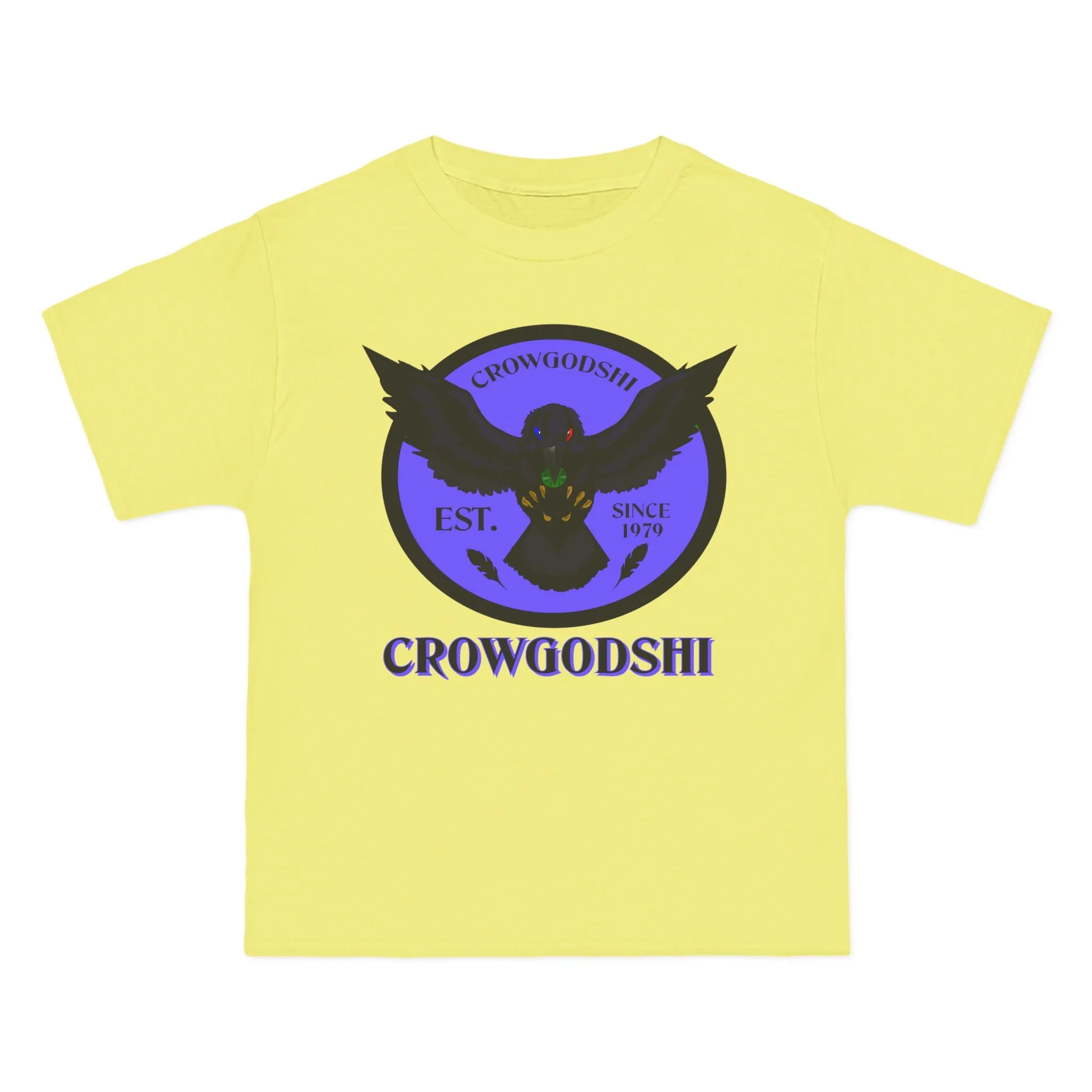 Crowgodshi First Generation Limited Edition Beefy-T®, PURPLE LOGO