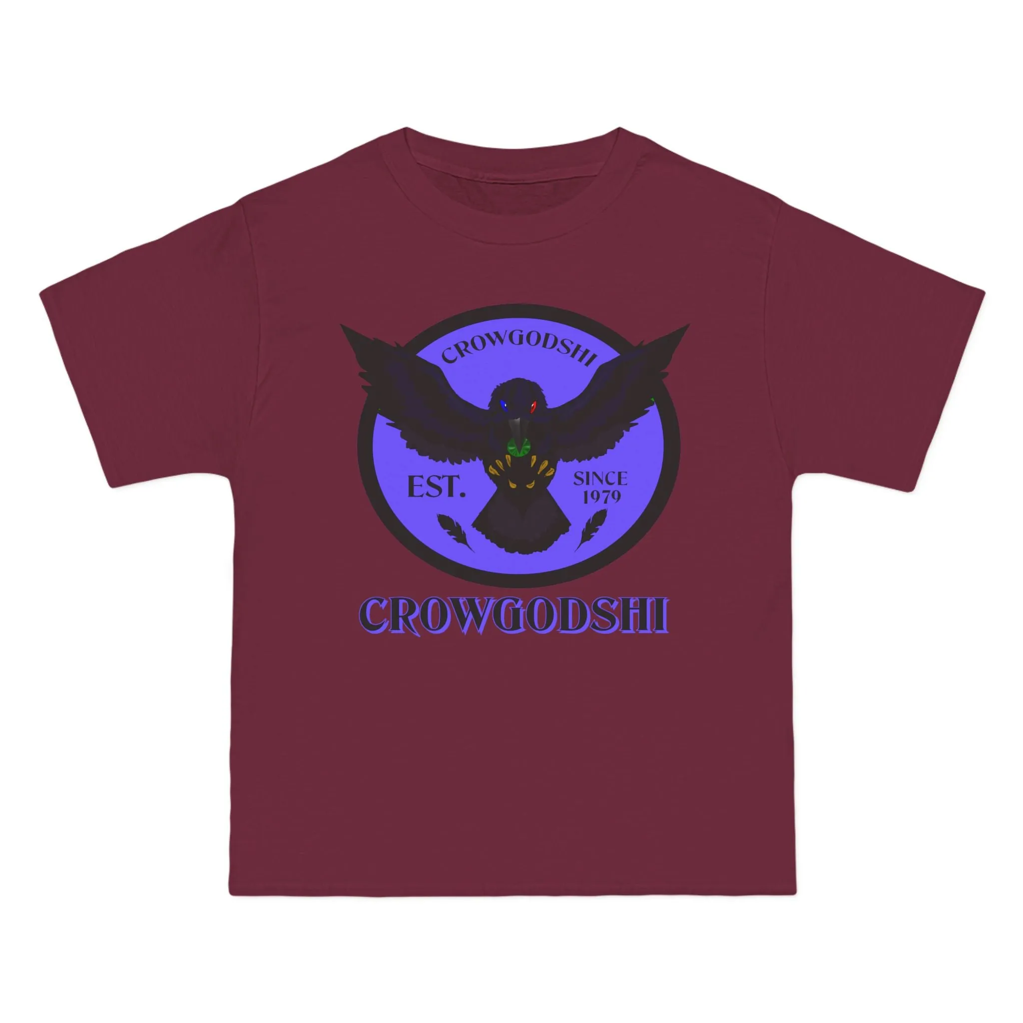 Crowgodshi First Generation Limited Edition Beefy-T®, PURPLE LOGO