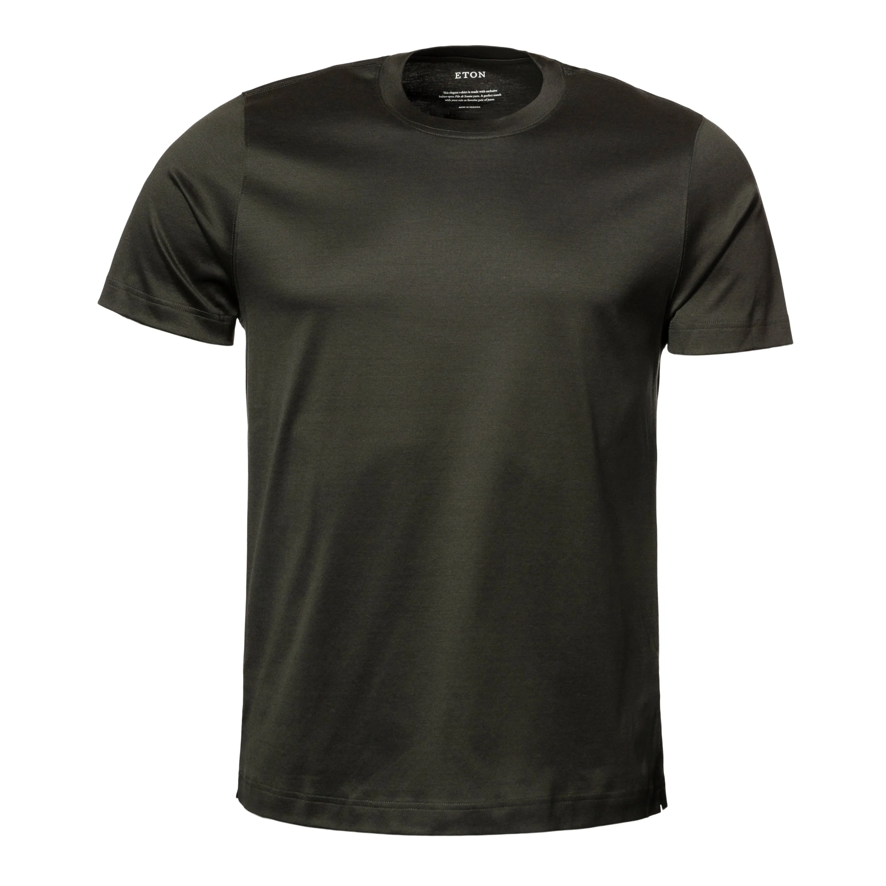 DARK GREEN FILO DI SCOZIA T-SHIRT