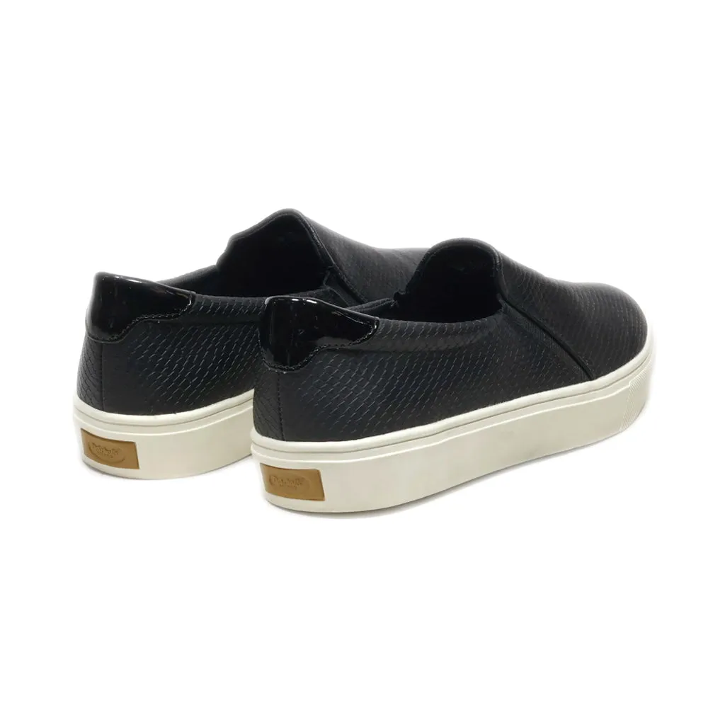 Dr. Scholl'S Be Free Low-Top Sneakers Leather Black Colour For Women