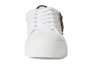 Kurt Geiger London Kids Mini Laney Eye Sneakers (Little Kid/Big Kid), white