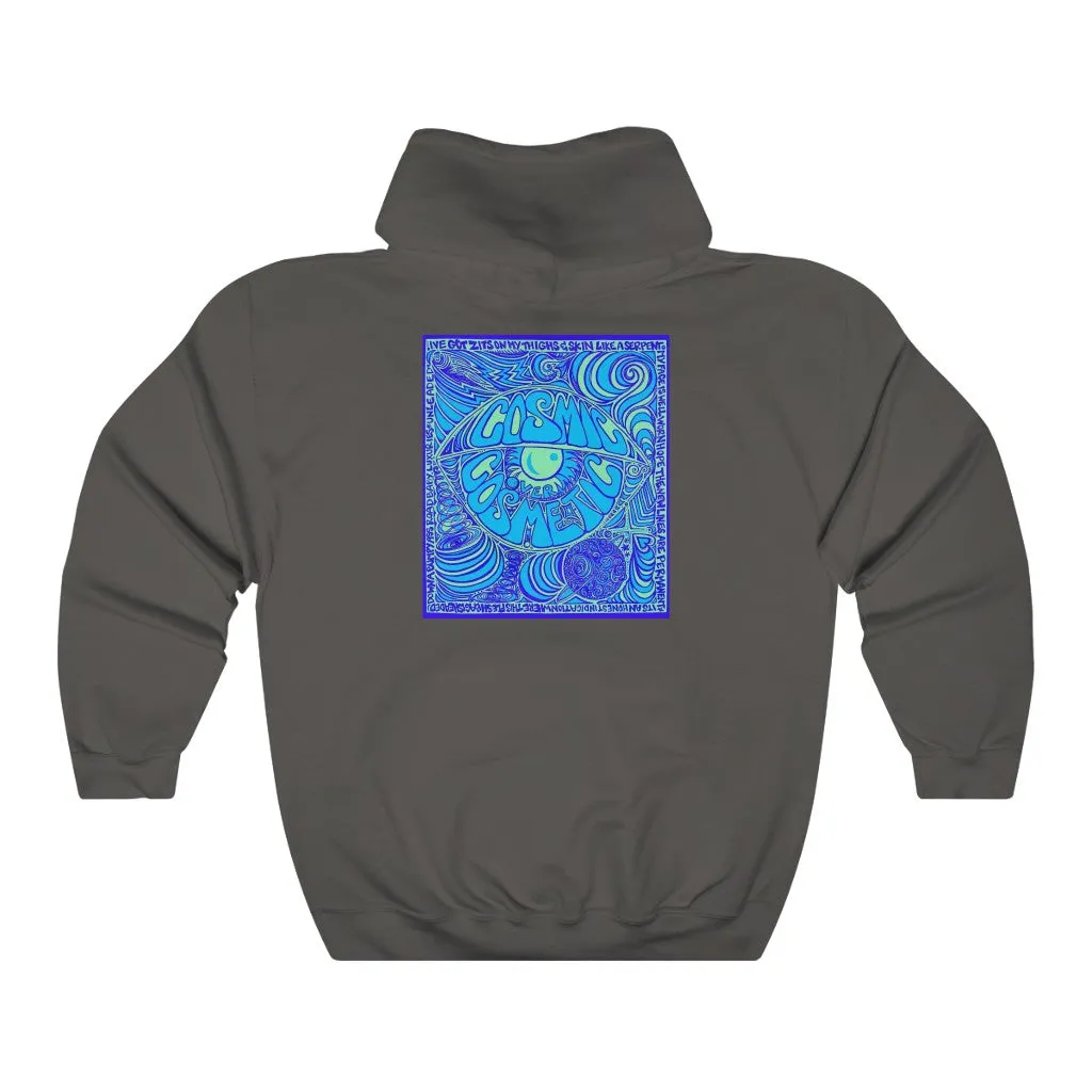 Limited Edition Cosmic Over Cosmetic Hooded Sweatshirt - Blue Bliss