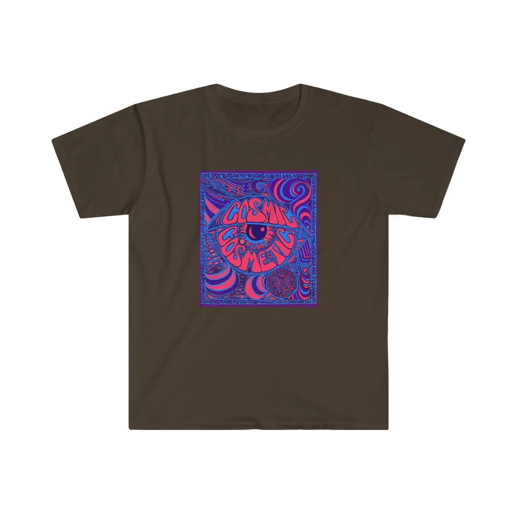 Limited Edition Cosmic Over Cosmetic Soft Cotton SS Tee - Purple Neon