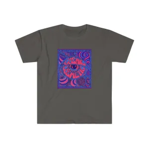 Limited Edition Cosmic Over Cosmetic Soft Cotton SS Tee - Purple Neon