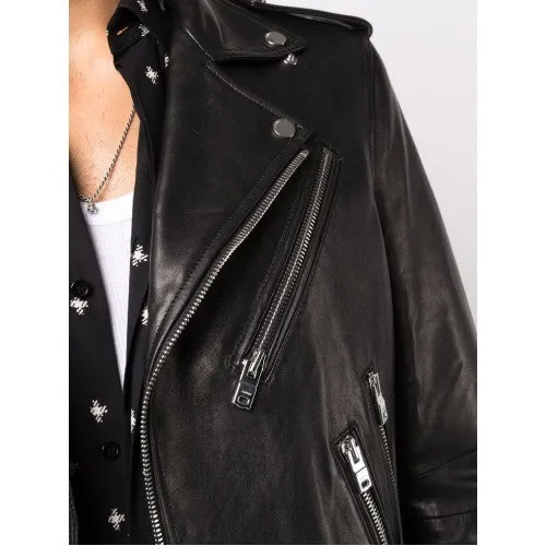 Men Biker Leather Jackets: Amiri