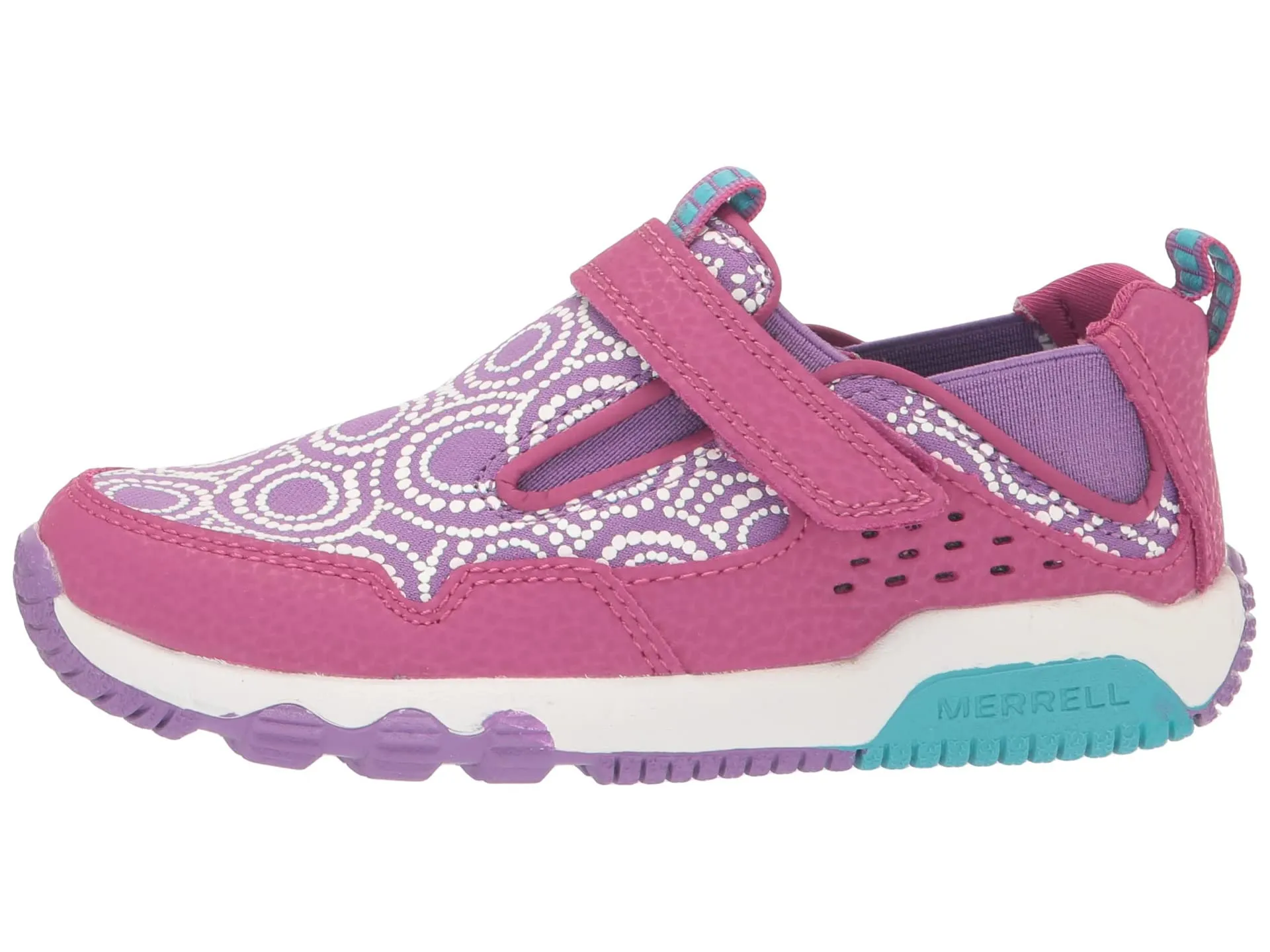 Merrell Kids Free Roam Chroma Moc sneakers (Little Kid/Big Kid), fuchsia