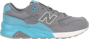 New Balance 580 Solarized Kids 'Grey Baby Blue' Sneakers, Gray