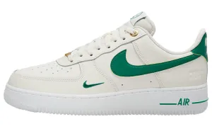 Nike Air Force 1 Low Skate Shoe, White/Green