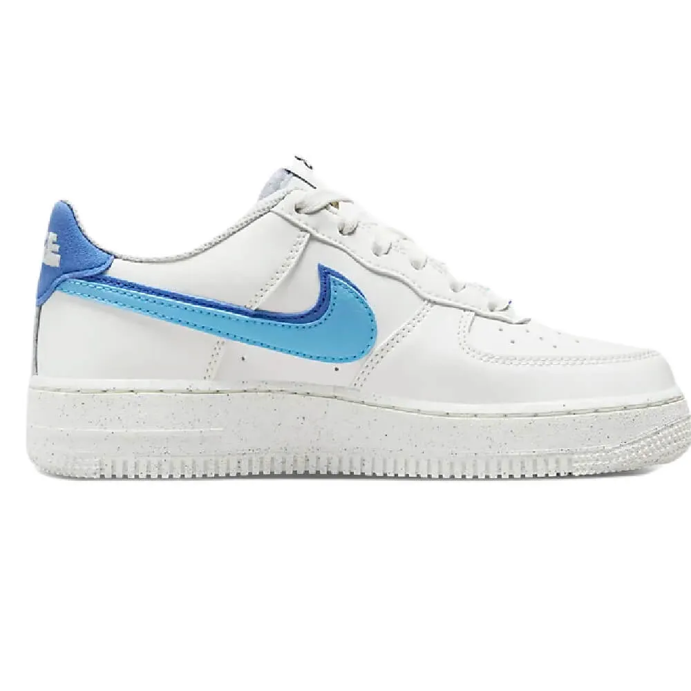 Nike Air Force 1 LV8 kids sneakers, blue/white