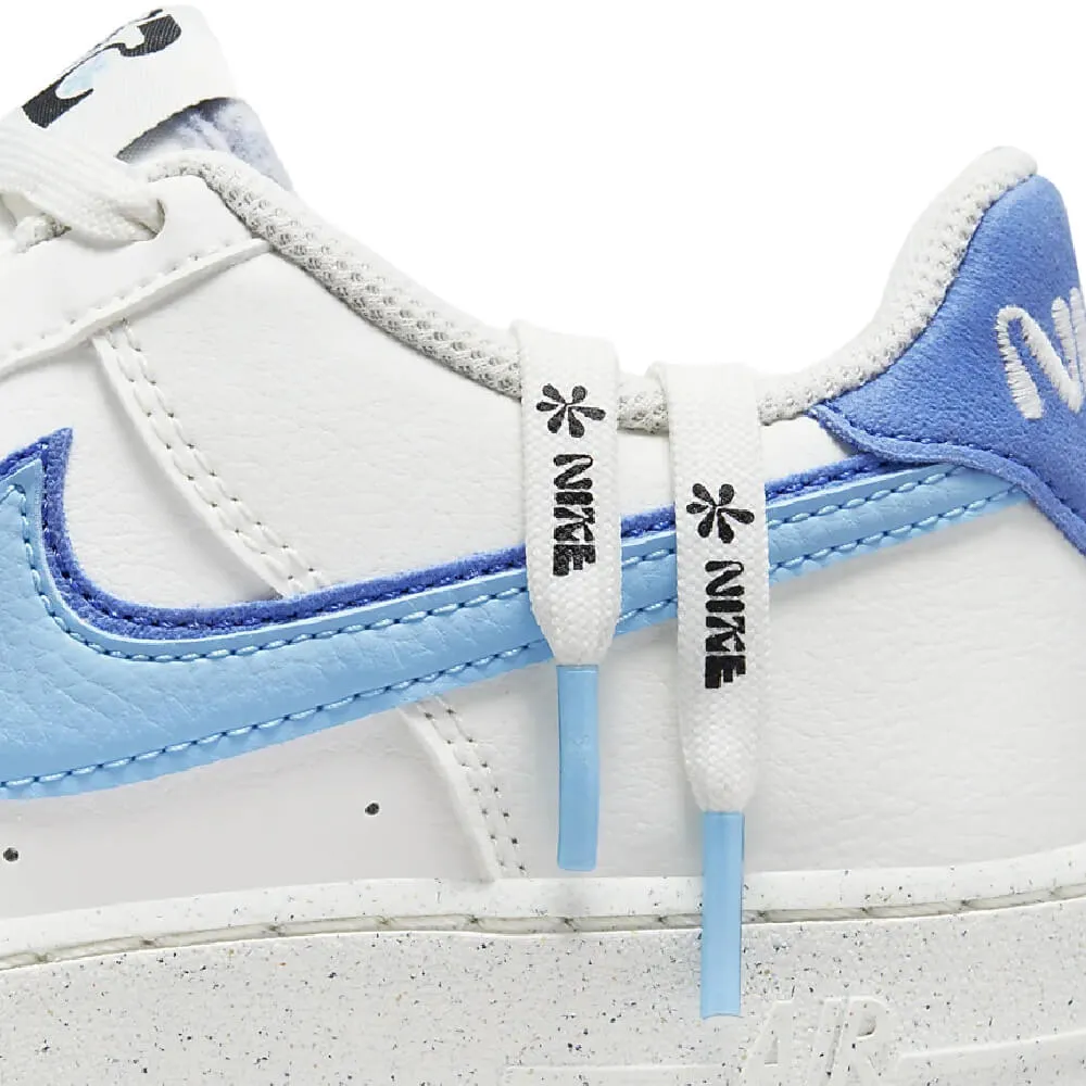 Nike Air Force 1 LV8 kids sneakers, blue/white