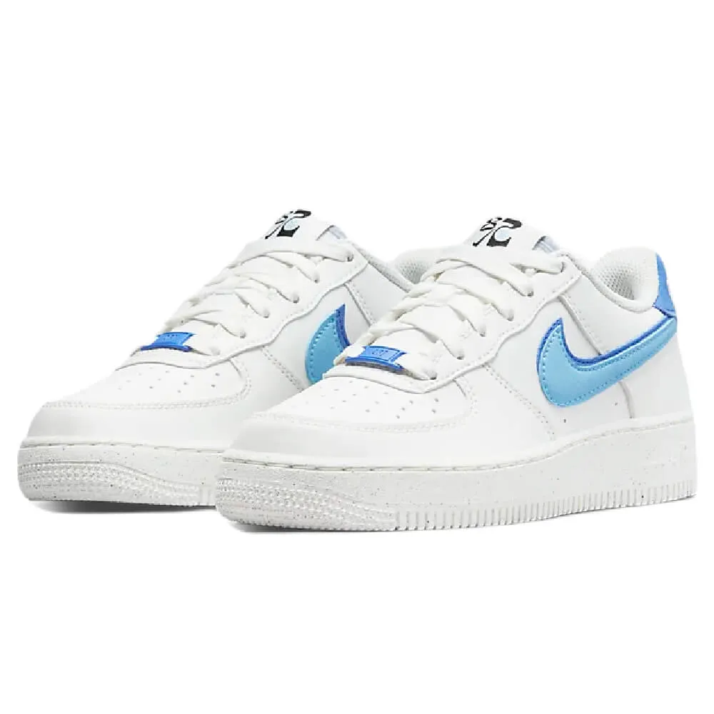 Nike Air Force 1 LV8 kids sneakers, blue/white