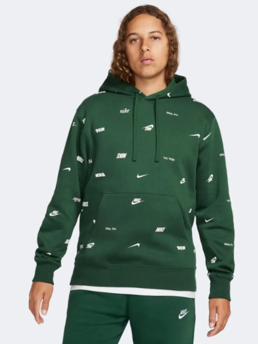 Nike Club Men Lifestyle Hoody Fir/Sail