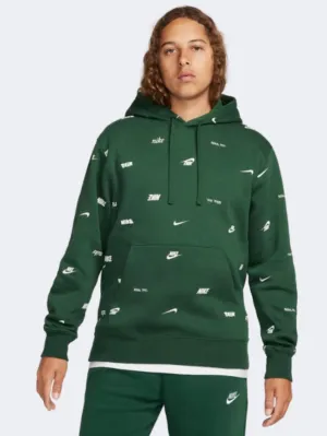 Nike Club Men Lifestyle Hoody Fir/Sail