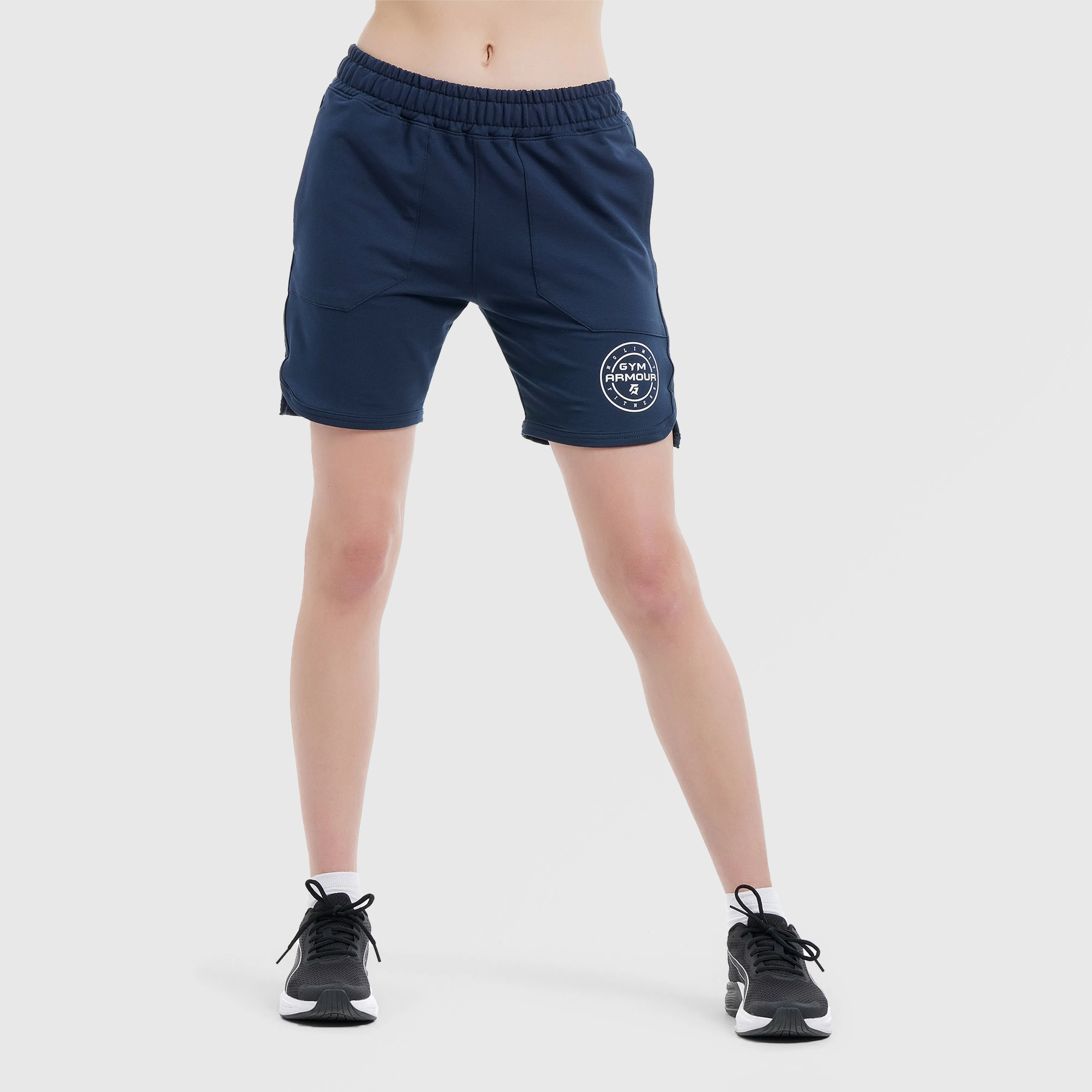 No Limit Shorts (Navy)