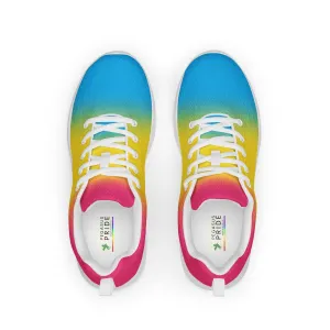 Pansexual Pan Pride Women’s Athletic Shoes - Ombre