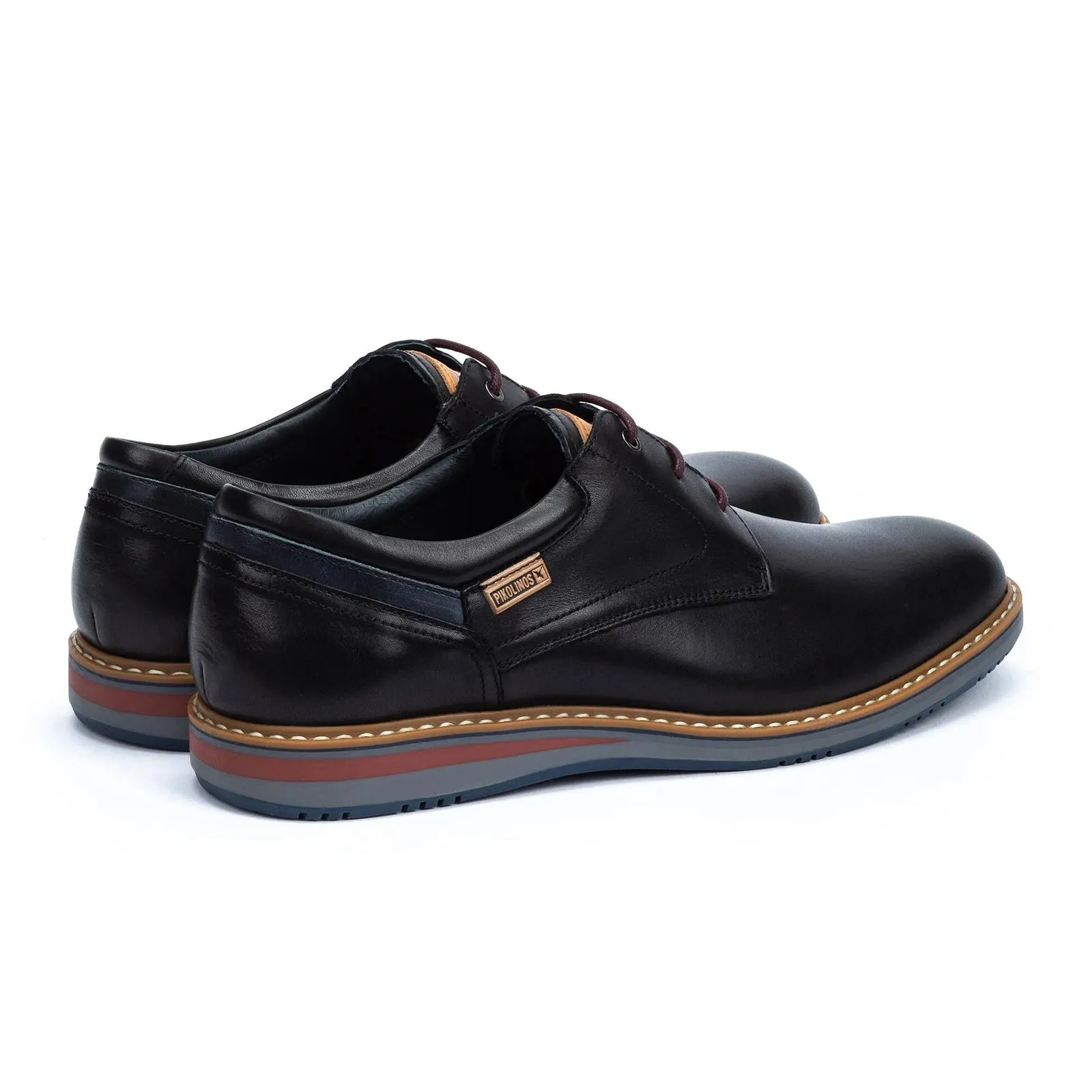 Pikolinos Avila M1T-4050 Oxford (Men) - Black Leather