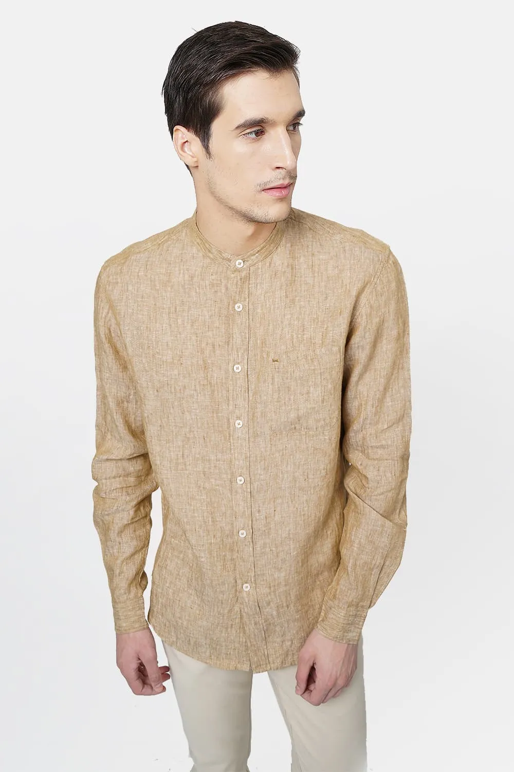 Slim Fit Linen Shirt