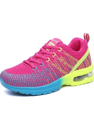 Stylish Bright Mesh Women's Sneakers / Breathable Sports Shoes - SF0876