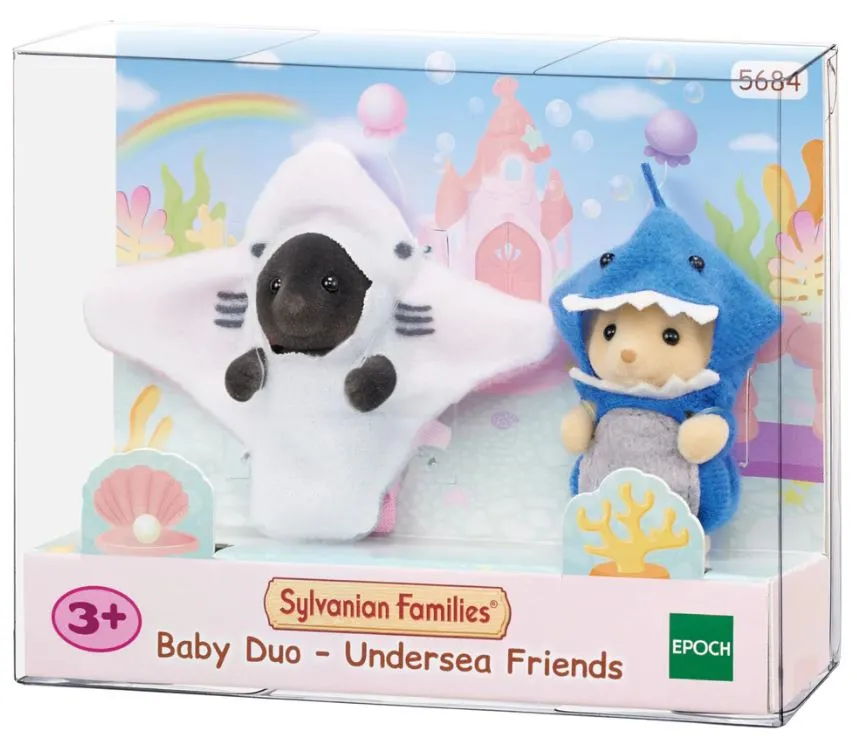 Sylvanian Families Baby Duo - Undersea Friends