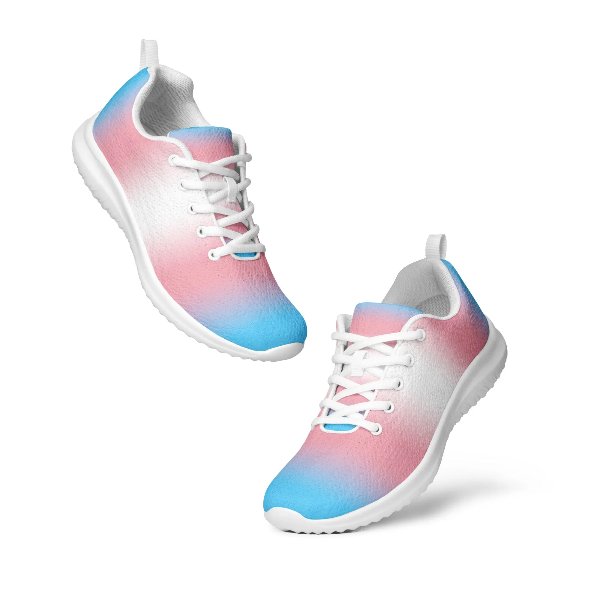 Transgender Trans Pride Women’s Athletic Shoes - Ombre