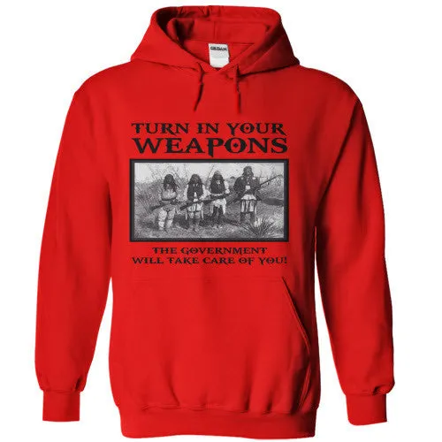 Turn In Your Weapons Hoodie - Limited Edition