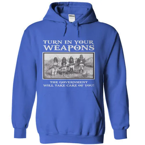 Turn In Your Weapons Hoodie - Limited Edition