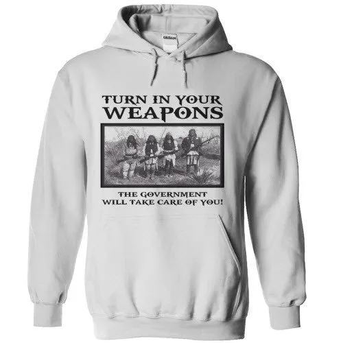 Turn In Your Weapons Hoodie - Limited Edition