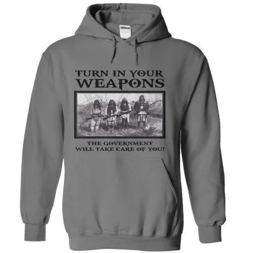 Turn In Your Weapons Hoodie - Limited Edition