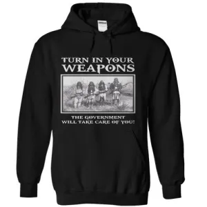 Turn In Your Weapons Hoodie - Limited Edition