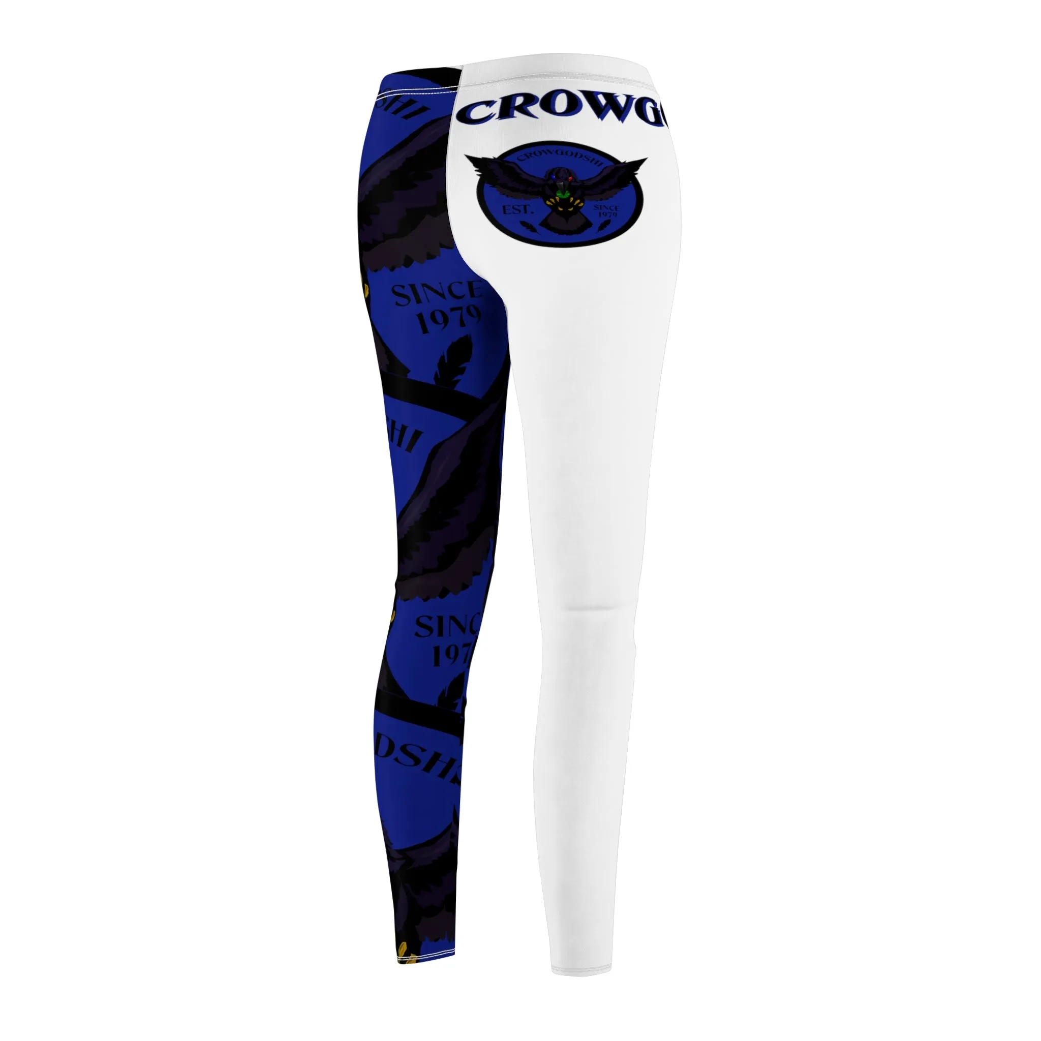 Women's Crowgodshi First Generation Limited Edition Leggings, DUKE BLUE LOGO