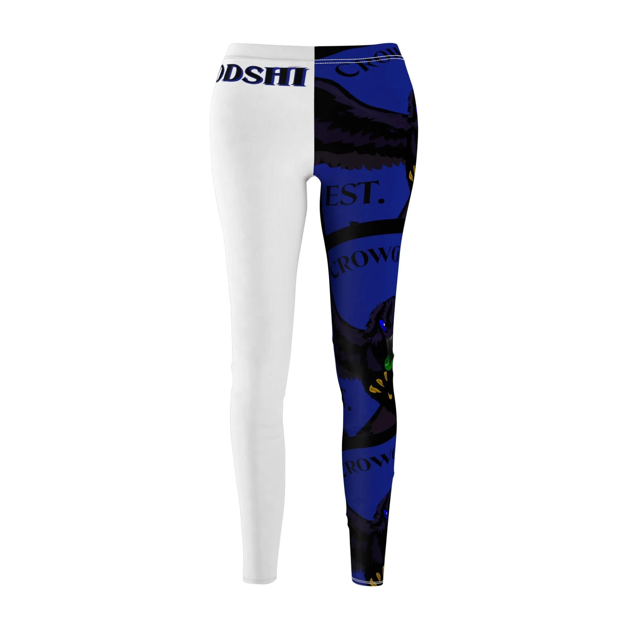 Women's Crowgodshi First Generation Limited Edition Leggings, DUKE BLUE LOGO