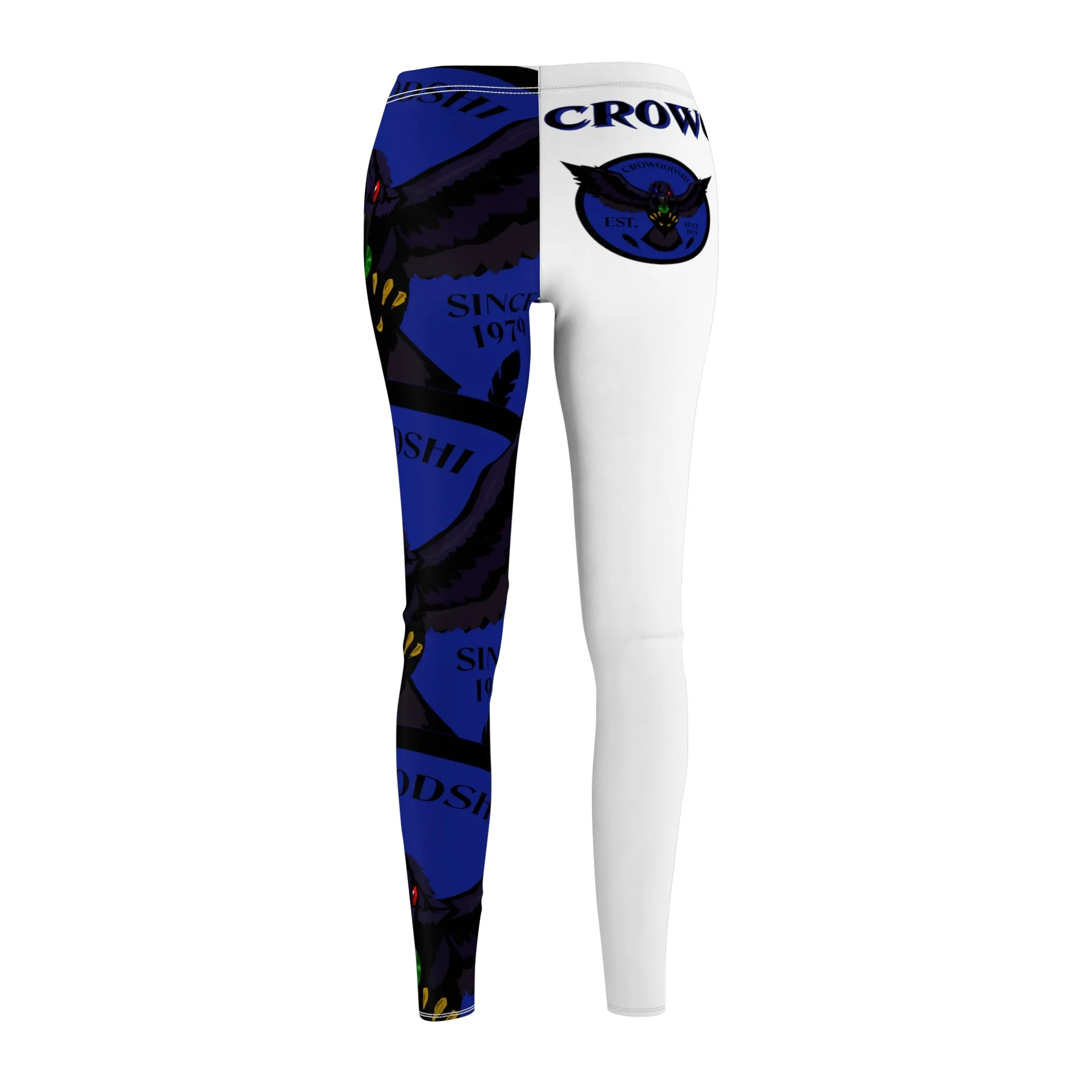 Women's Crowgodshi First Generation Limited Edition Leggings, DUKE BLUE LOGO