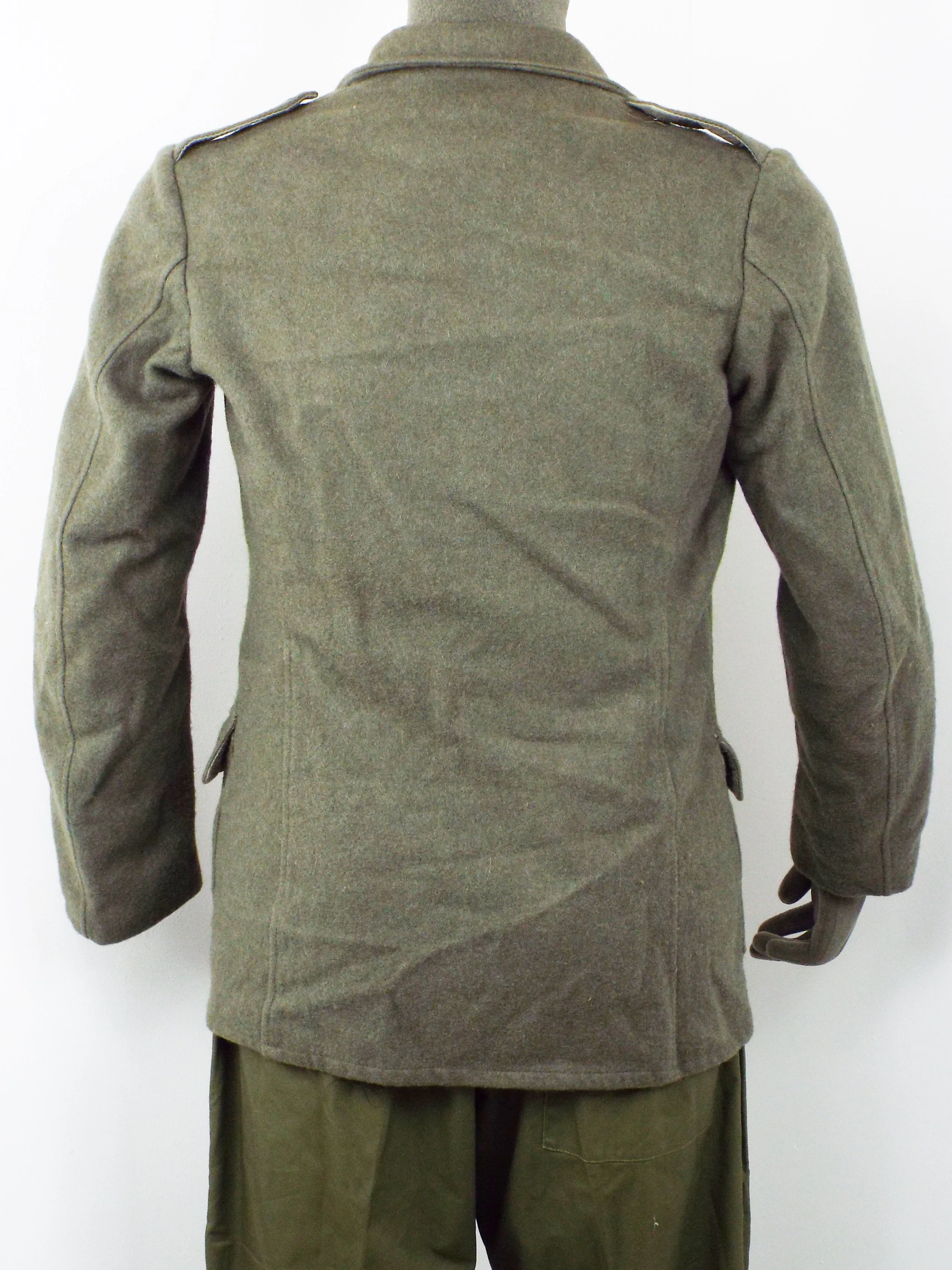 Yugoslavian Military Grey Wool Short Jacket